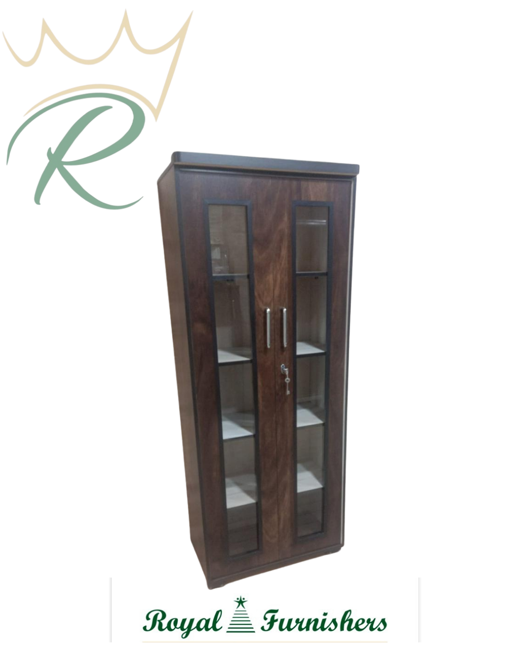 Wooden Book or Crockery or Bar Almirah