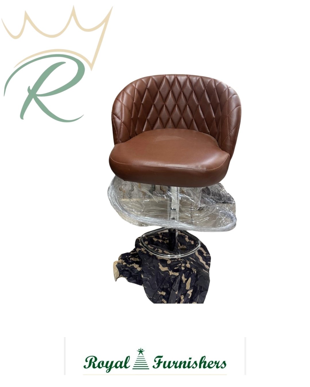 Diamond Stitch Bar Chair