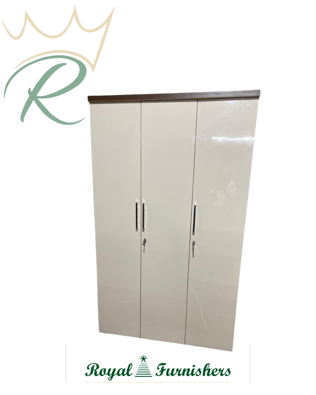 Laminated Almirah 7x4 Size with front UPVC Palla