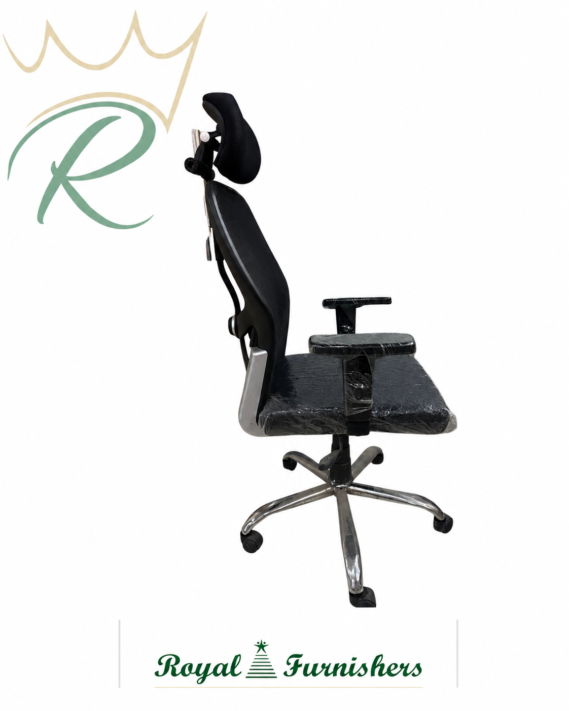 Ergonomic Headrest Mesh Office Chair